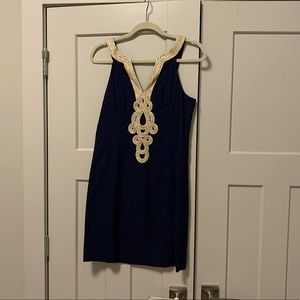 NWT. Lily Pulitzer Navy Dress size 4